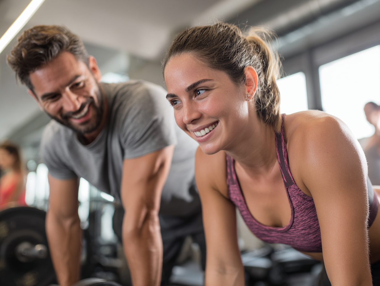 Динамічна сцена тренування з групою людей різного віку